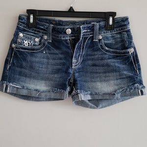 Jean shorts size 27. Miss Me.